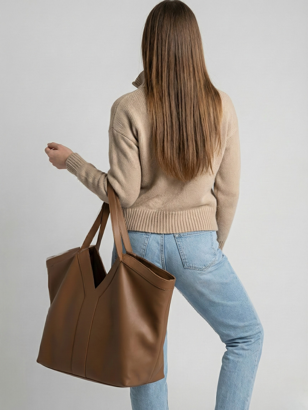 Extra large tote bag for work | Bergamo
