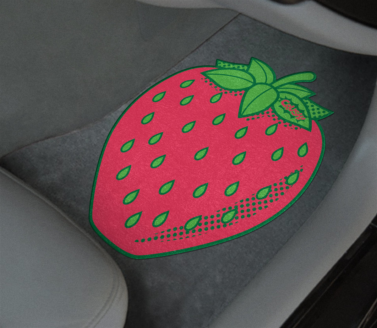 Sexy Strawberry Scented Floor Mat