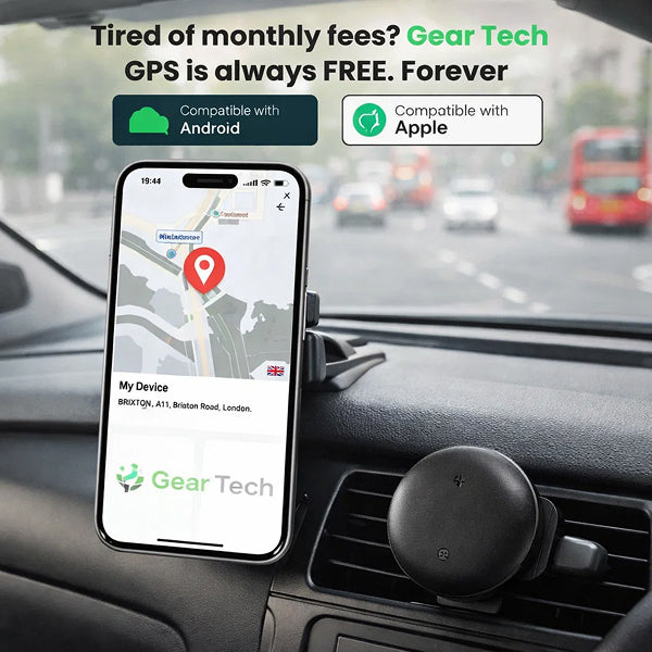 24/7 GPS Vehicle Security Tracker Android & iOS Compatible