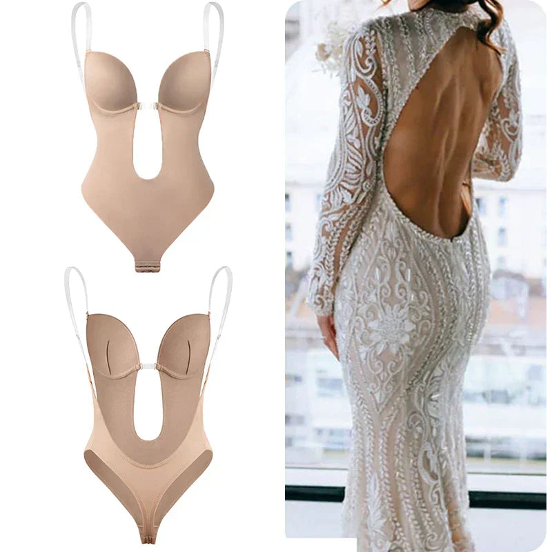 Women's Backless Bodysuit | Amarae