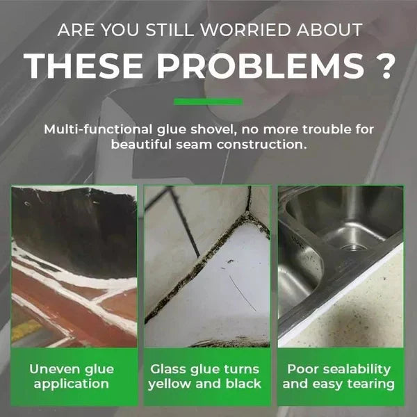 3-in-1 Caulk Remover - The #1 silicone caulking tool
