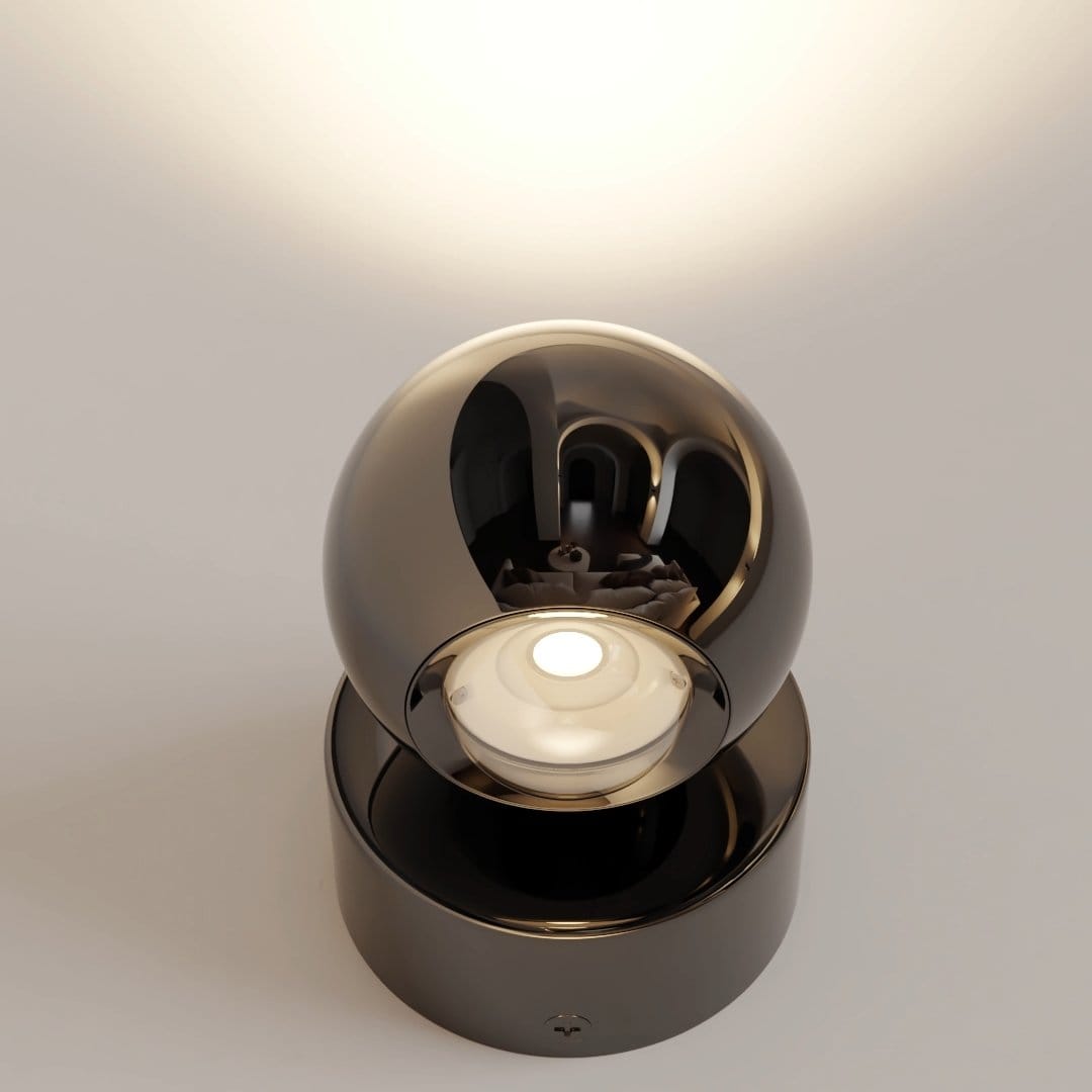 LED Wall Light Chrome Modern Spot Lamp