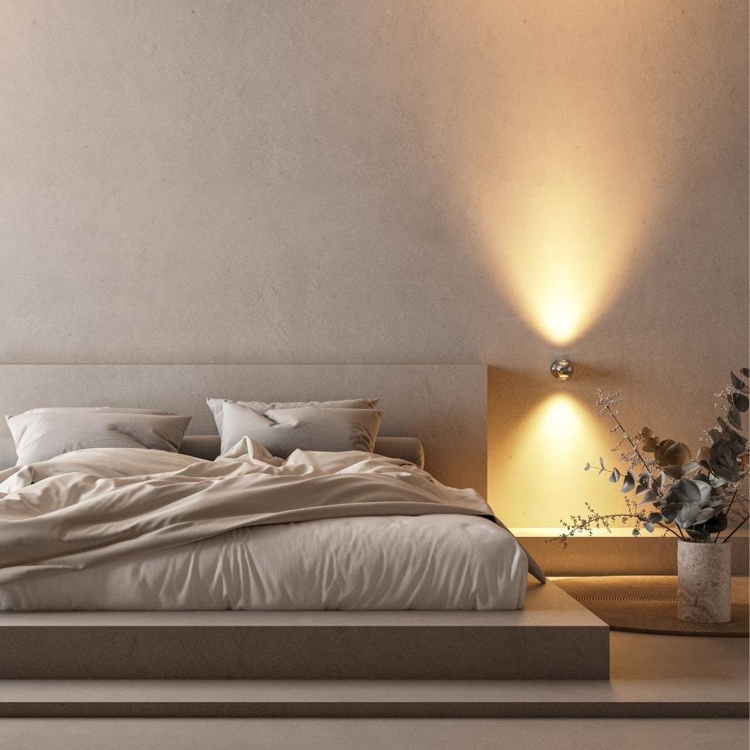 LED Wall Light Chrome Modern Spot Lamp