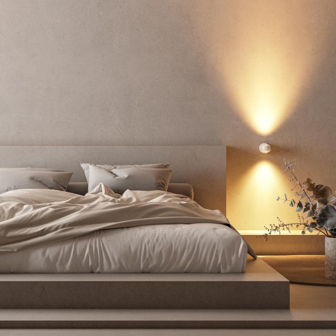 LED Wall Light Chrome Modern Spot Lamp