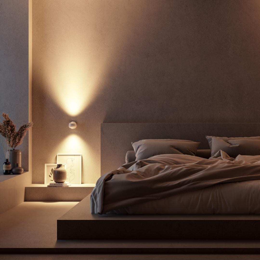 LED Wall Light Chrome Modern Spot Lamp