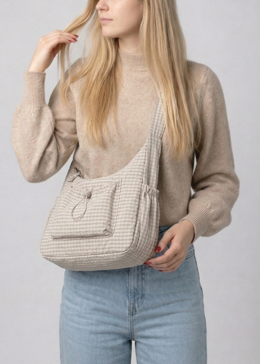 Ladies Nylon Handbag for School | PORTO