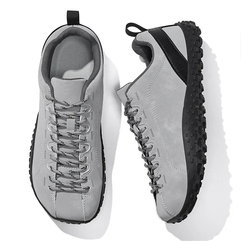 Barefoot Hiking Trainers Wide Toe Box Orthopedic Walking Shoes - Unisex
