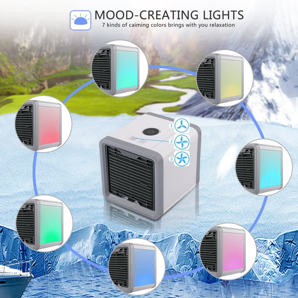 3-in-1 mobile air conditioner