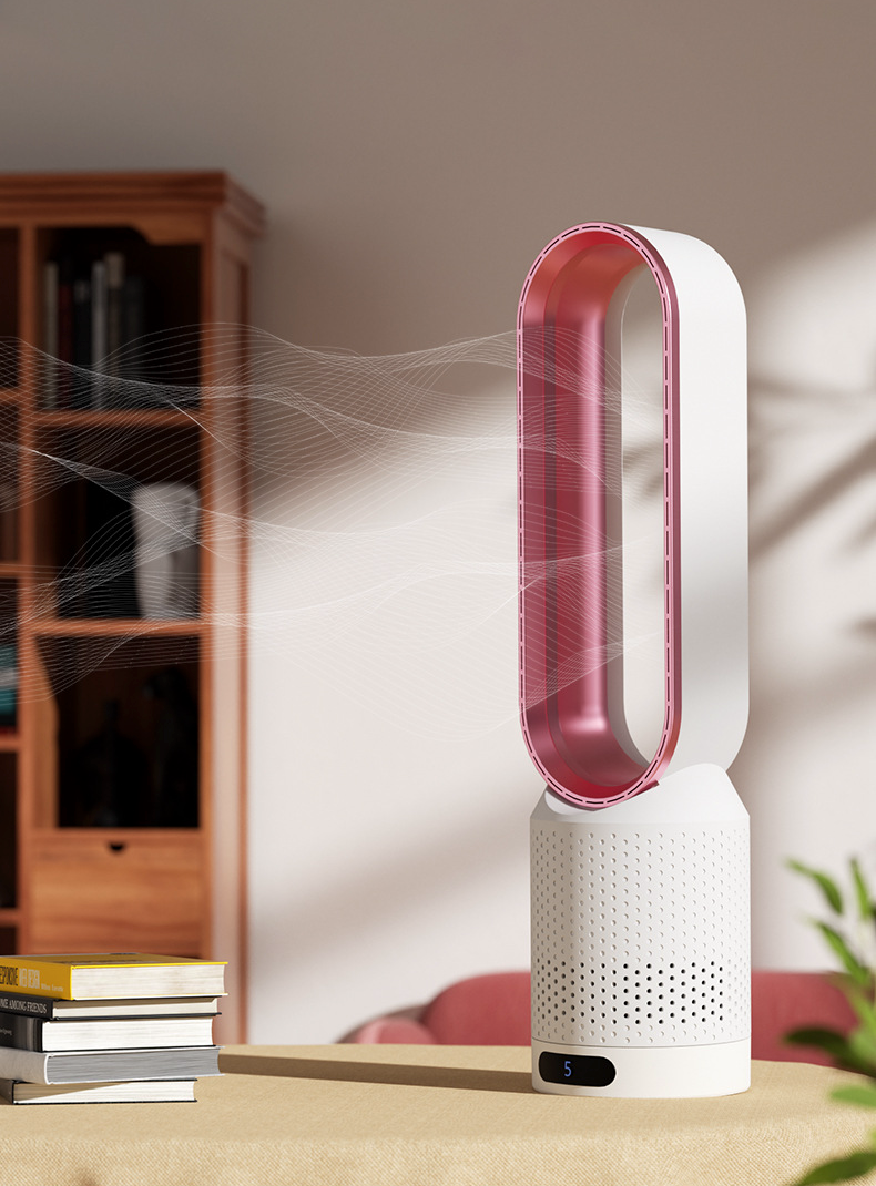 Indoor Air Purifier UV Ionisation with Multi-Speed Oscillation