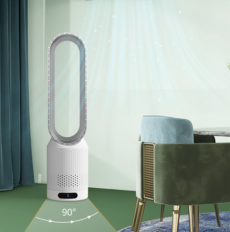 Indoor Air Purifier UV Ionisation with Multi-Speed Oscillation