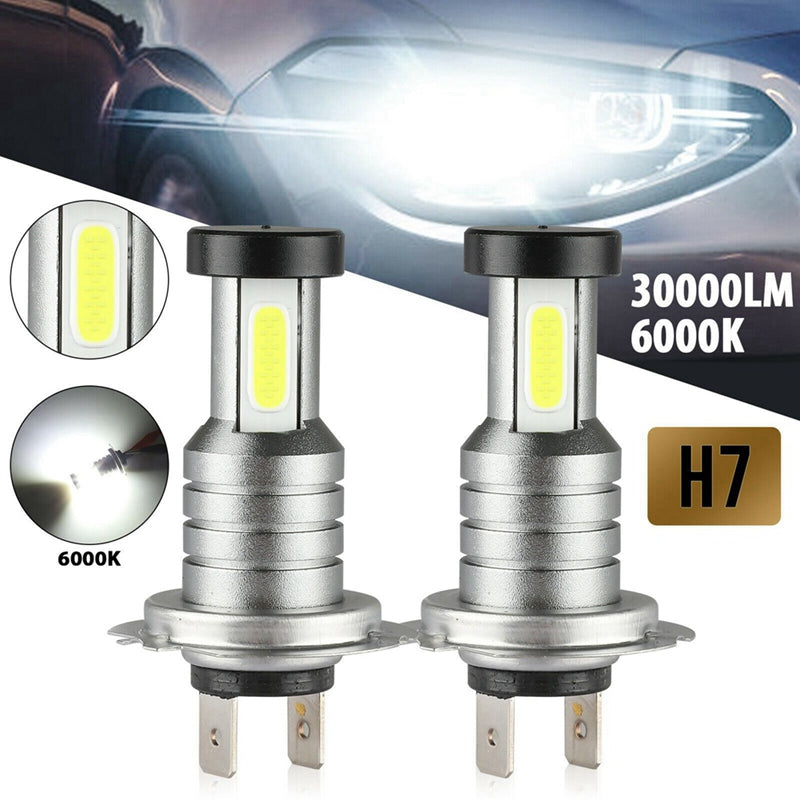 4x H7 LED Headlight Bulb Kit