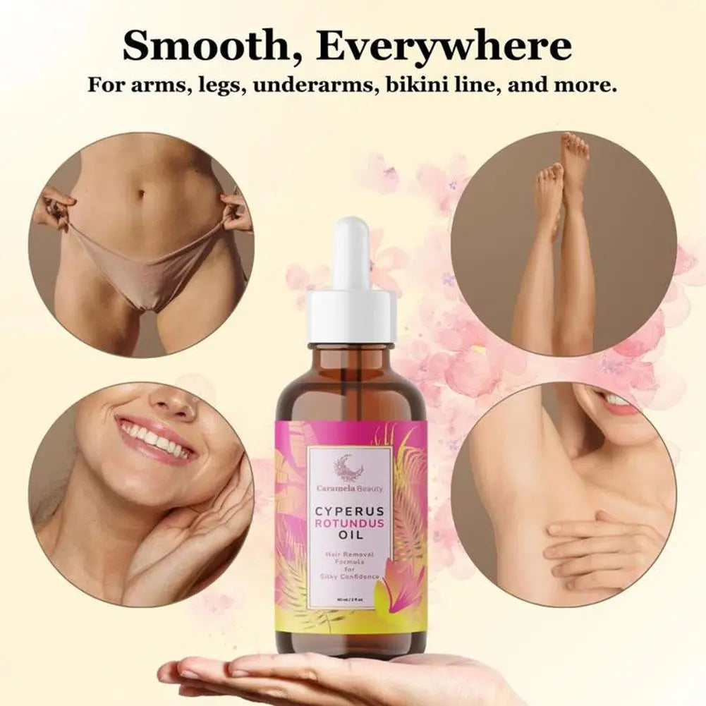 Cyperus Rotundus Oil 60ml – Moisturizing Skin Oil for After Hair Removal Care