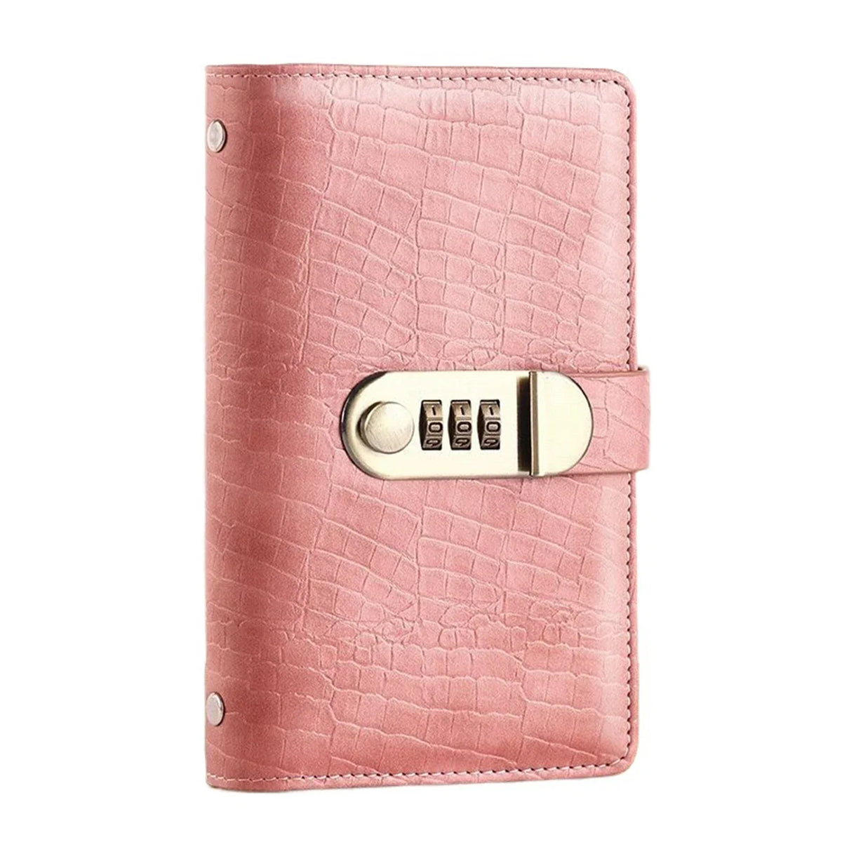 100 Envelope Savings Challenge Binder with Cash Envelopes and Combination Lock – PU Leather