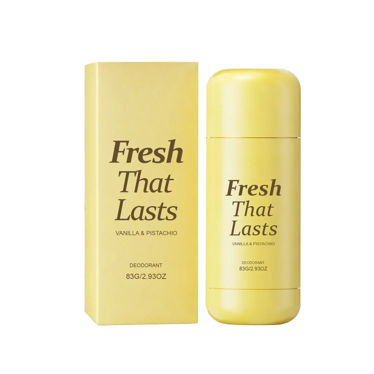 Deodorant Vanilla & Pistachio Fresh That Lasts | 24 Hour Odor Control, No Aluminum, Baking Soda, Parabens, Phthalates, Ethanol | Brightening & Smoothing for Dark Underarms with Kojic Acid & Turmeric | Korean Skincare, K-Beauty