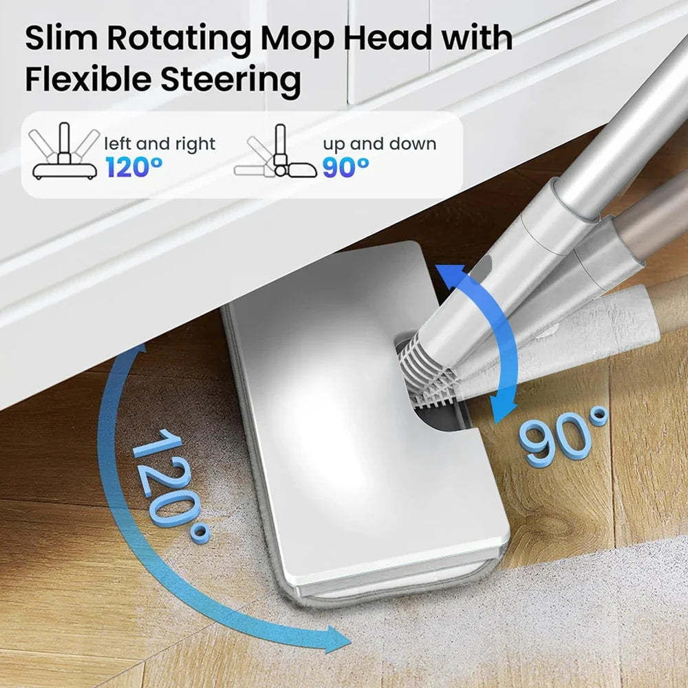 Multipurpose High Pressure Steam Cleaner and Mop - Portable Handheld Deep Cleaning System for Tile Grout Floors Appliances and Car - Unisex