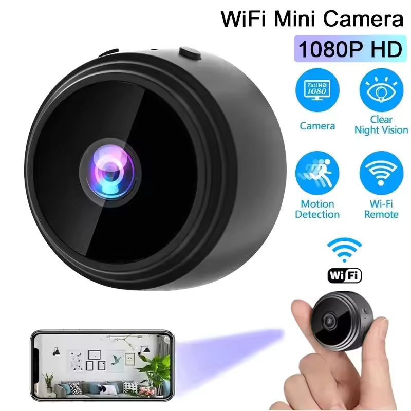 WiFi Mini Camera + BlackStone Electric Shaver Combo