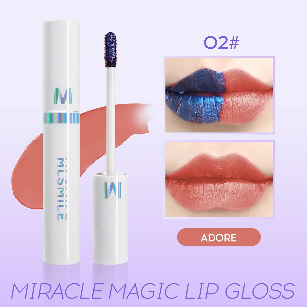 Peel-Off Lip Stain 4ml – Waterproof Long-Lasting Matte Liquid Lip Tint in 10 Shades