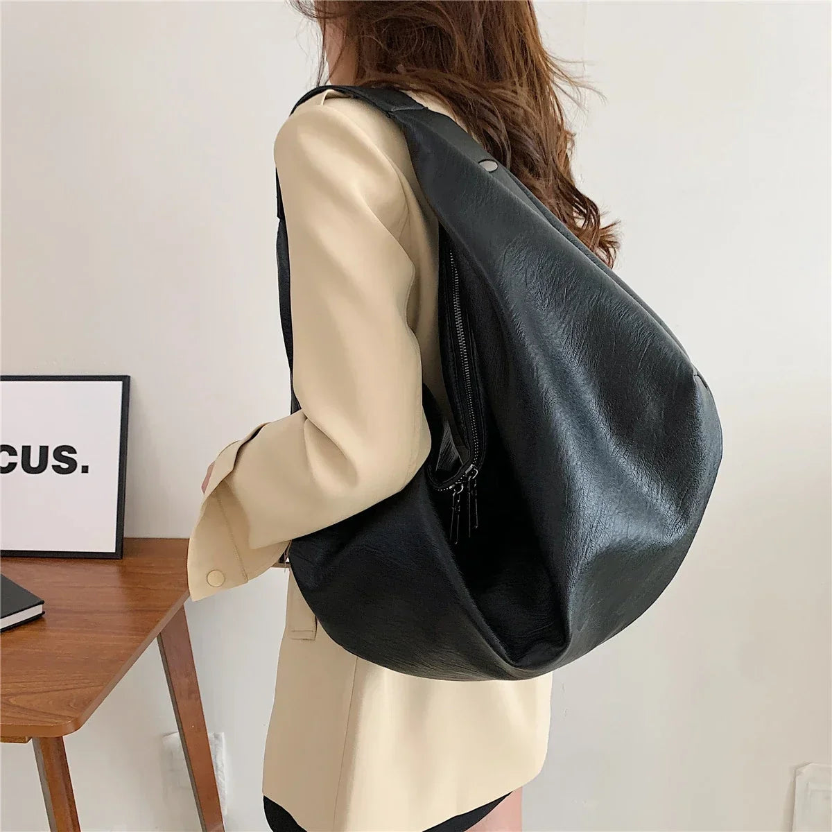 Black everyday bag | Ancona