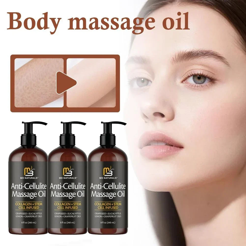 Collagen Skin Massage Oil 240ml – Moisturizing Oil for Soft, Firm-Looking Skin