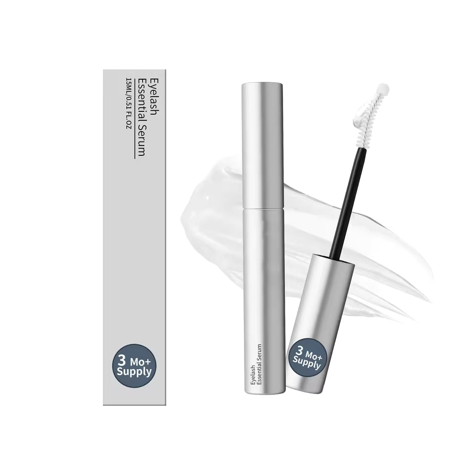 Eyelash and Eyebrow Serum 15ml with Biotin, Castor Oil and Precision Brush