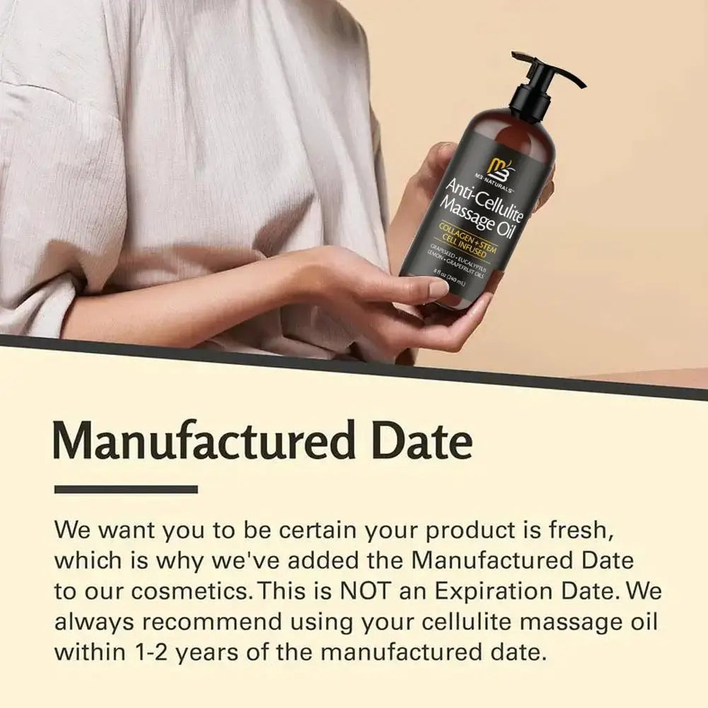 Collagen Skin Massage Oil 240ml – Moisturizing Oil for Soft, Firm-Looking Skin