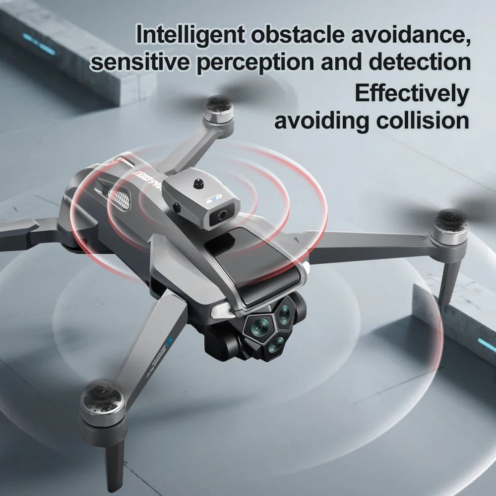Foldable GPS Drone with 4K Dual Camera - Long Range Brushless Motor Quadcopter with Auto Return and Screen Remote Control