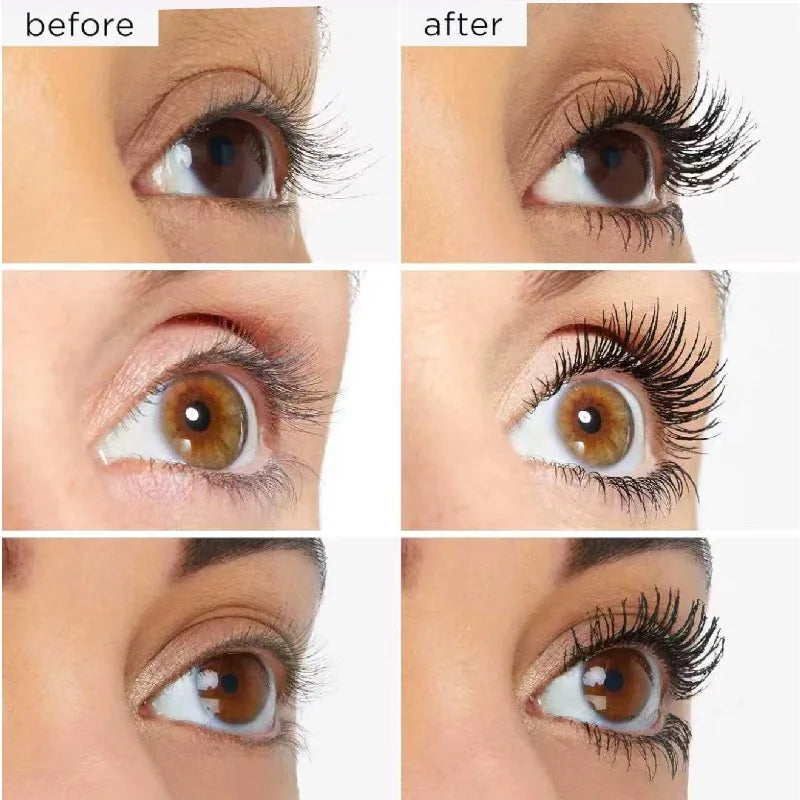 Waterproof Curling Mascara in Black, Brown or White – Long-Lasting Smudge-Proof Lash Mascara