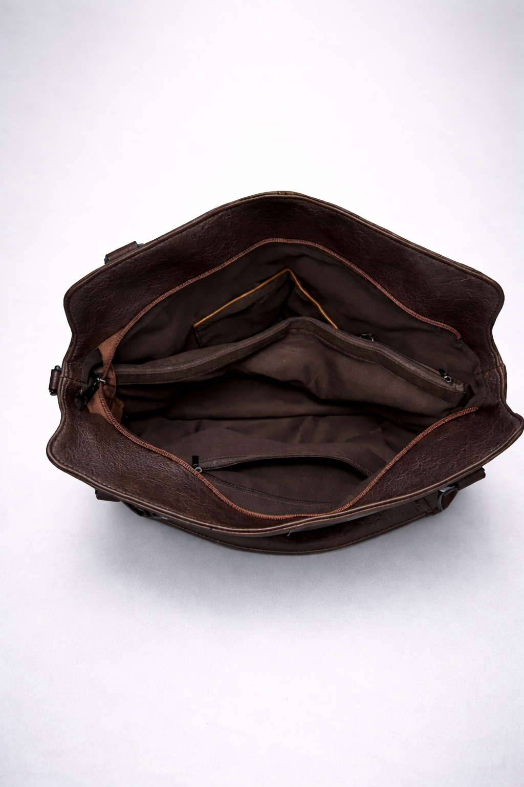 Soft vegan leather shoulder bag for school | Cuneo