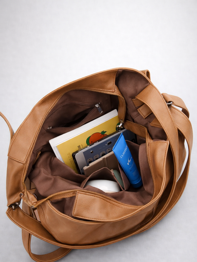 Tote bag for school with zipper | MILANO
