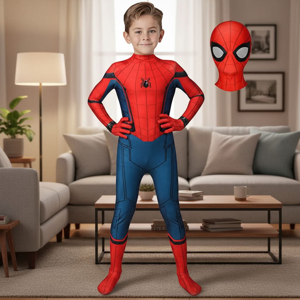 ARACNOVA – Authentic Superhero Bodysuit Costume for Kids & Adults