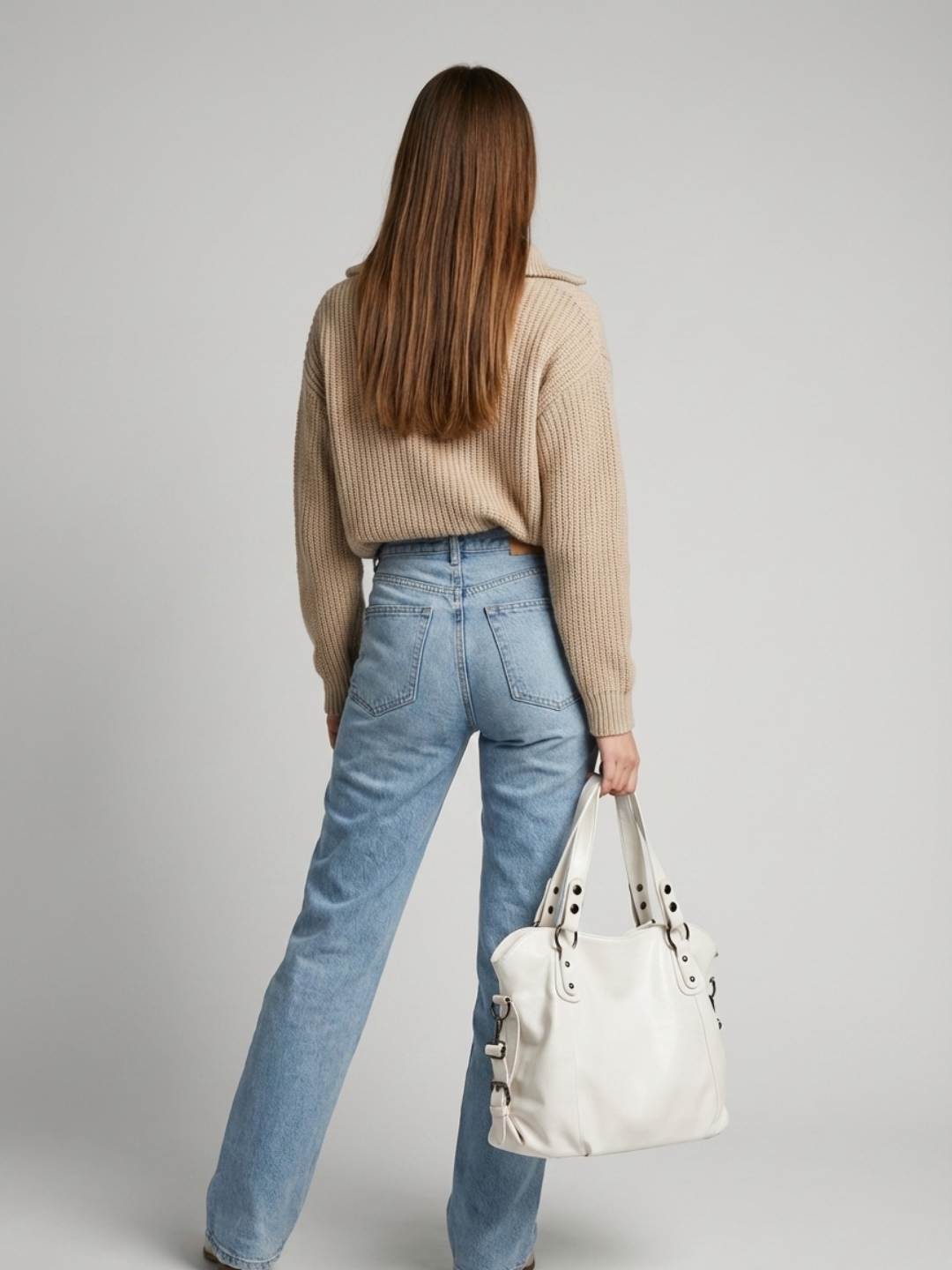 Uni tote bag with zip | ROMA