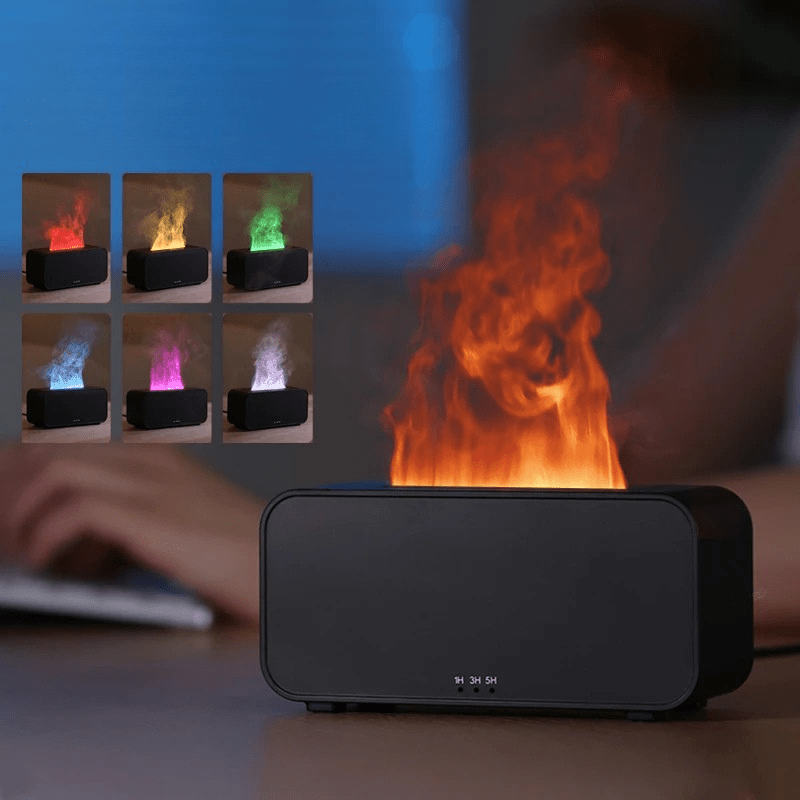 AromaMini – Compact Ultrasonic Aroma Diffuser with LED Color Change