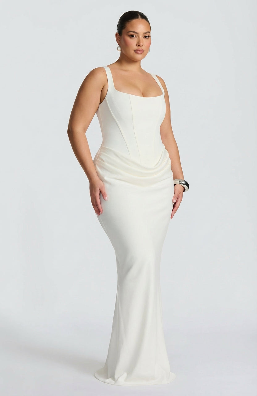 BRIAR | SQUARE NECK MAXI DRESS