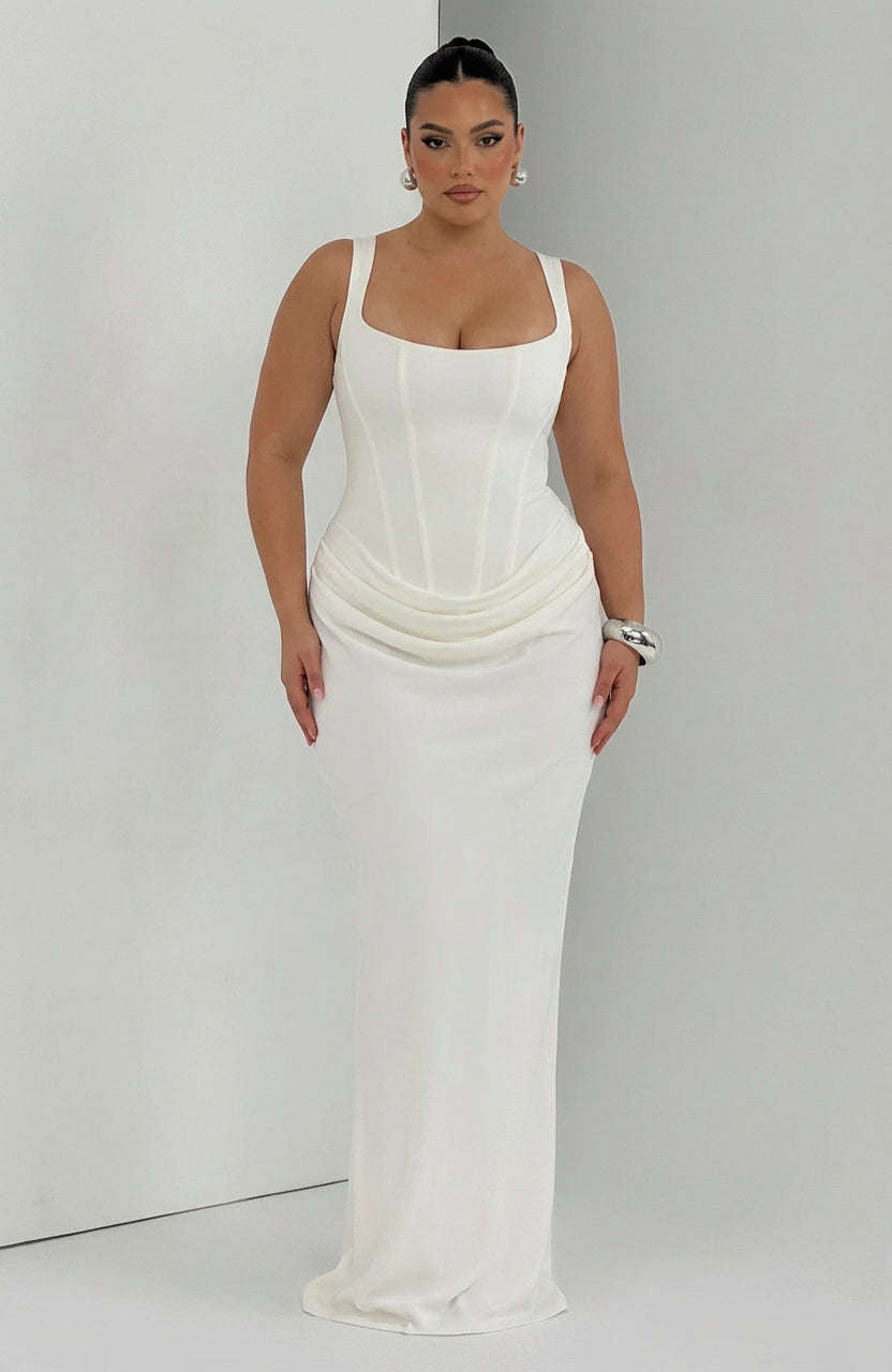 BRIAR | SQUARE NECK MAXI DRESS