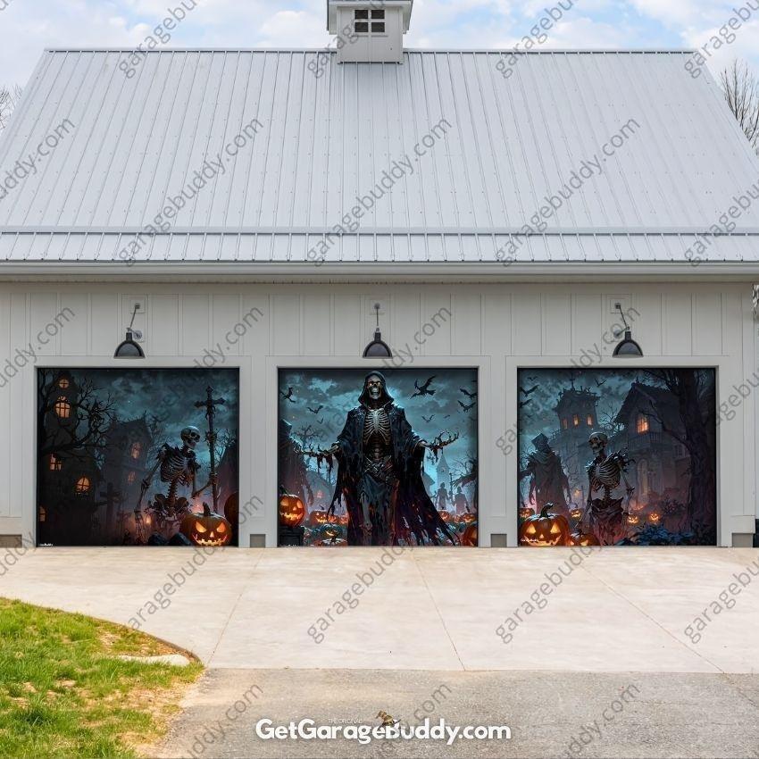 GarageBuddy Halloween Garage Door Covers