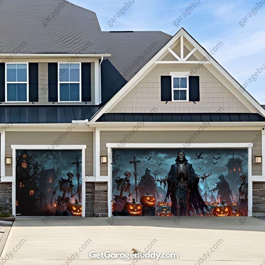GarageBuddy Halloween Garage Door Covers