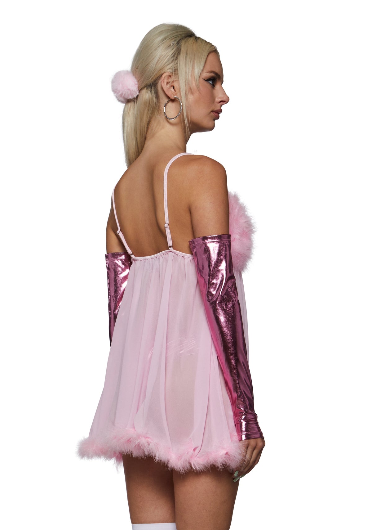 Fembot Babe Costume - Pink