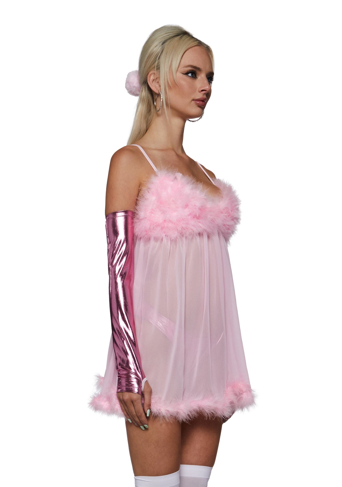 Fembot Babe Costume - Pink