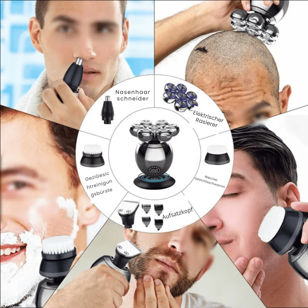 FlexiShave Pro – 7D Electric Razor for Smooth & Irritation-Free Shaving