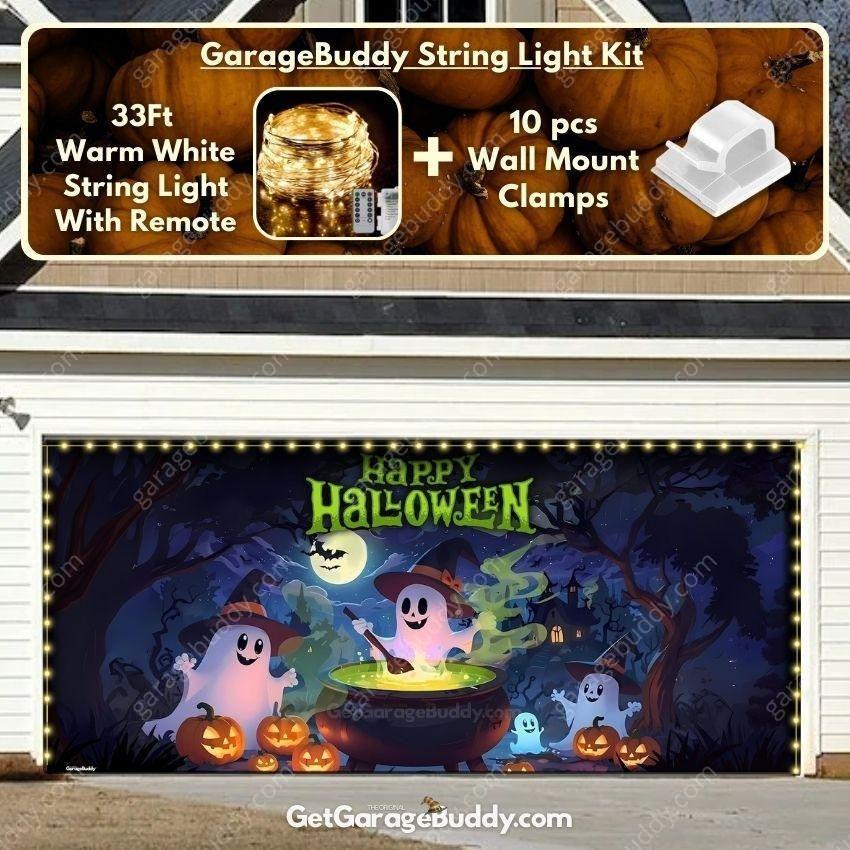 GarageBuddy Halloween Garage Door Covers