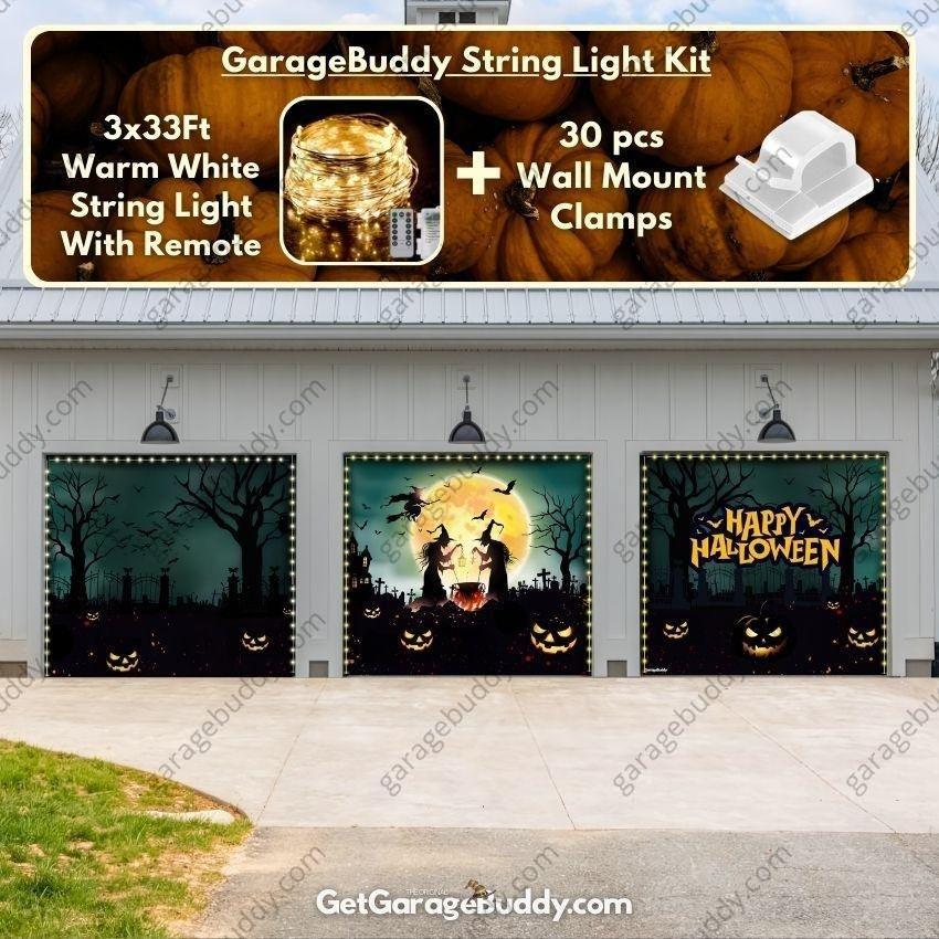 GarageBuddy Halloween Garage Door Covers