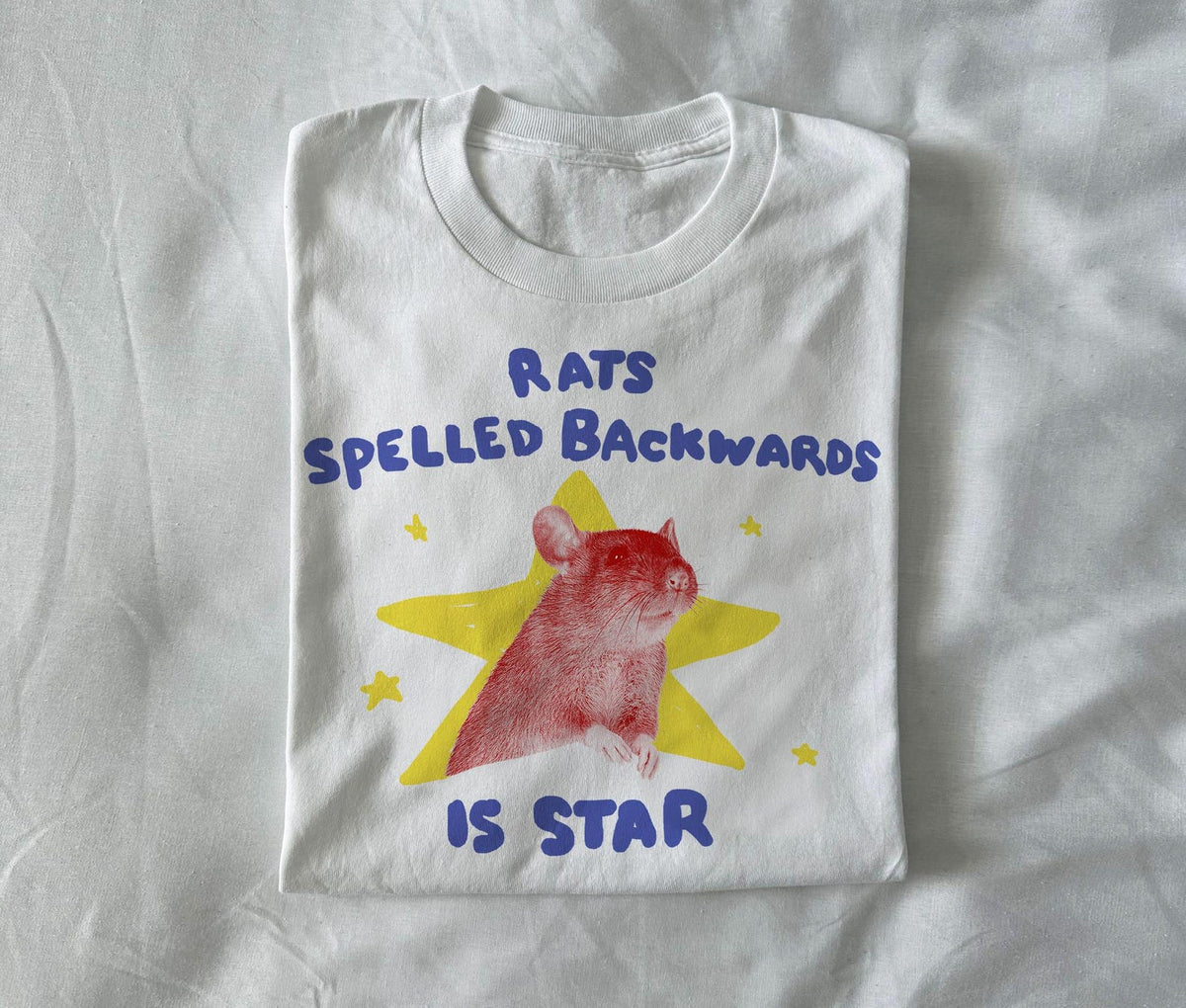 Rats spelled backwards is star