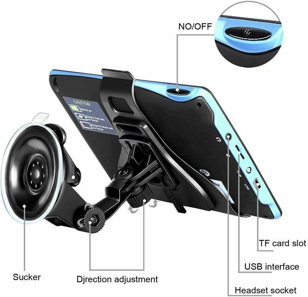 7" GPS Navigation System