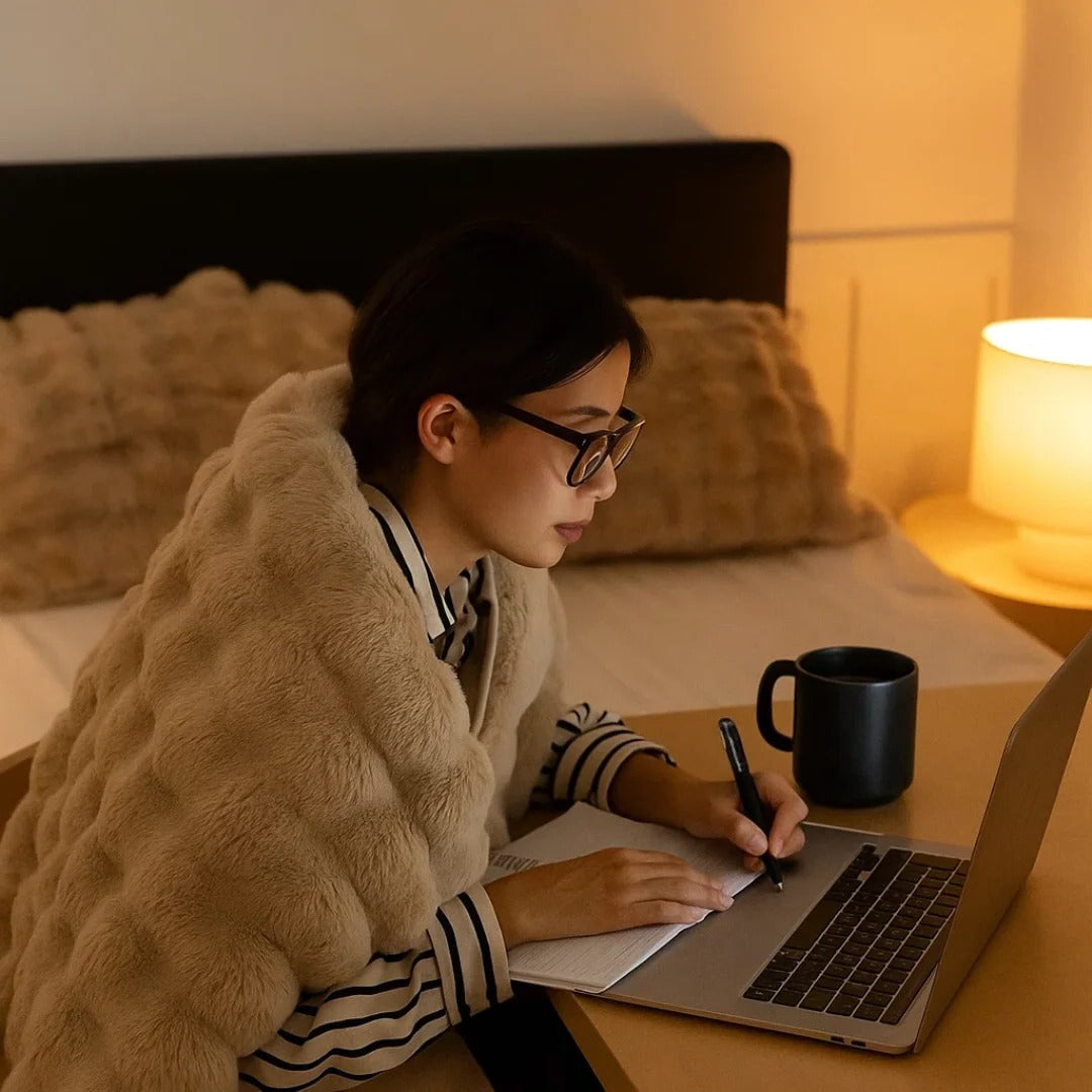 All-Season Blanket with Elegant Design