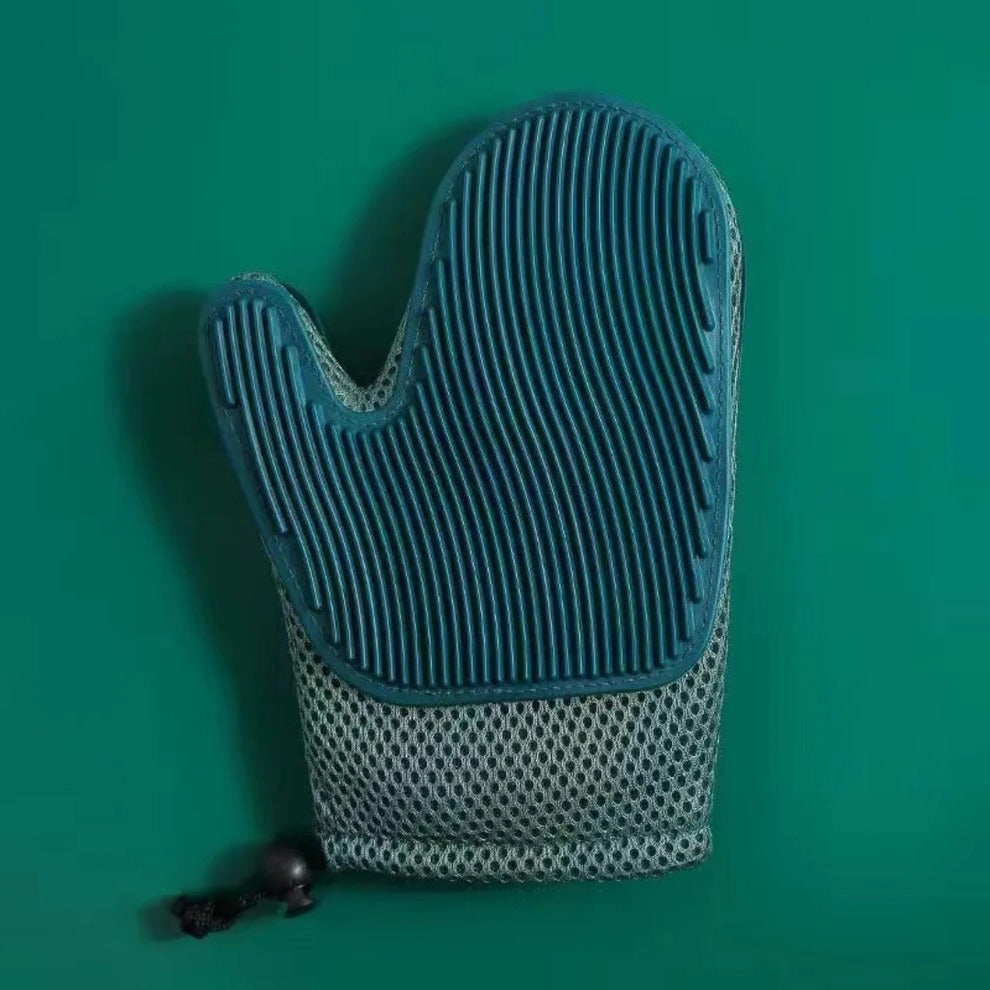 2in1 cat glove for grooming