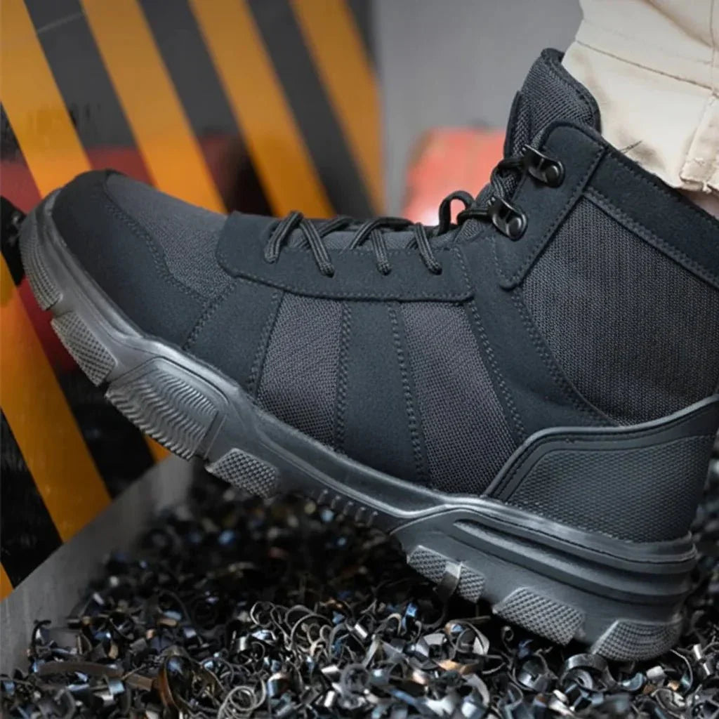INDUSTRIX – Indestructible Work Boots with Steel Toe Protection