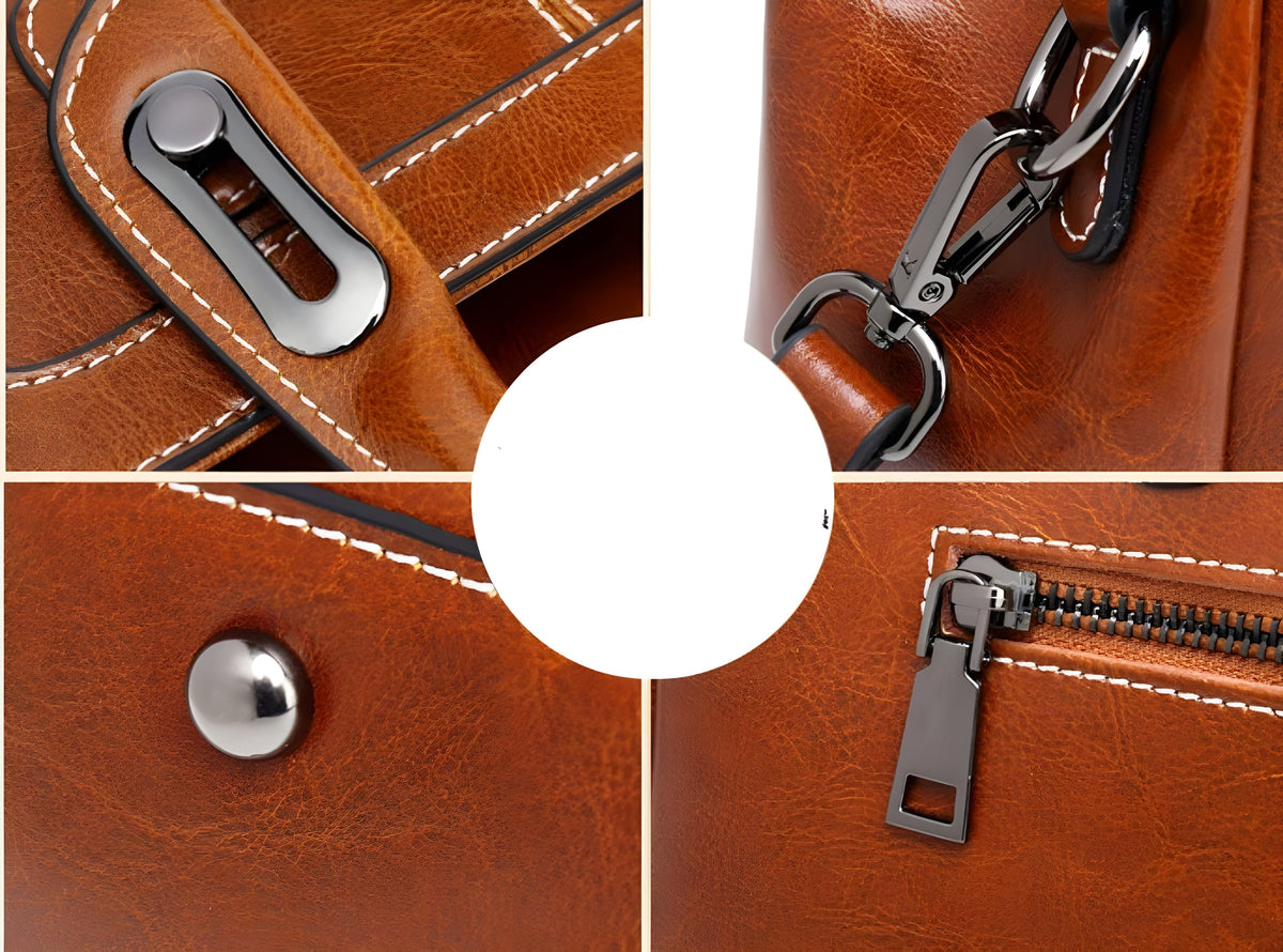 Ladies leather work bag | MODENA