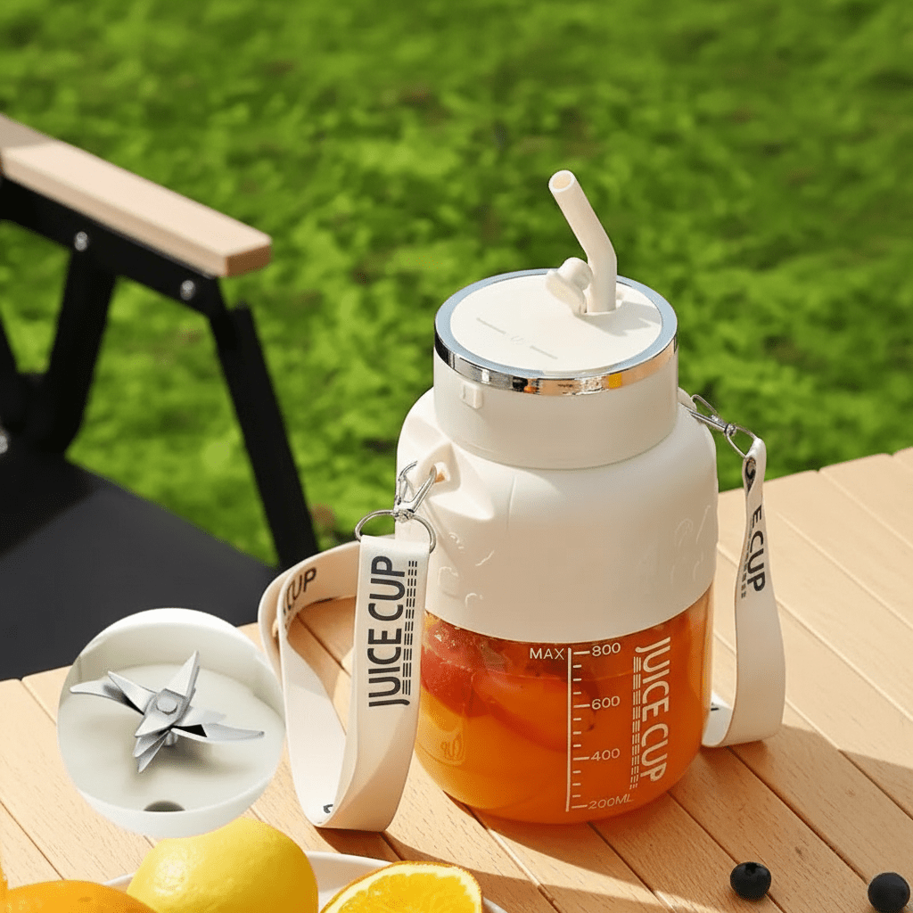MIXLUX – Compact Smoothie Blender with Powerful 10-Blade System