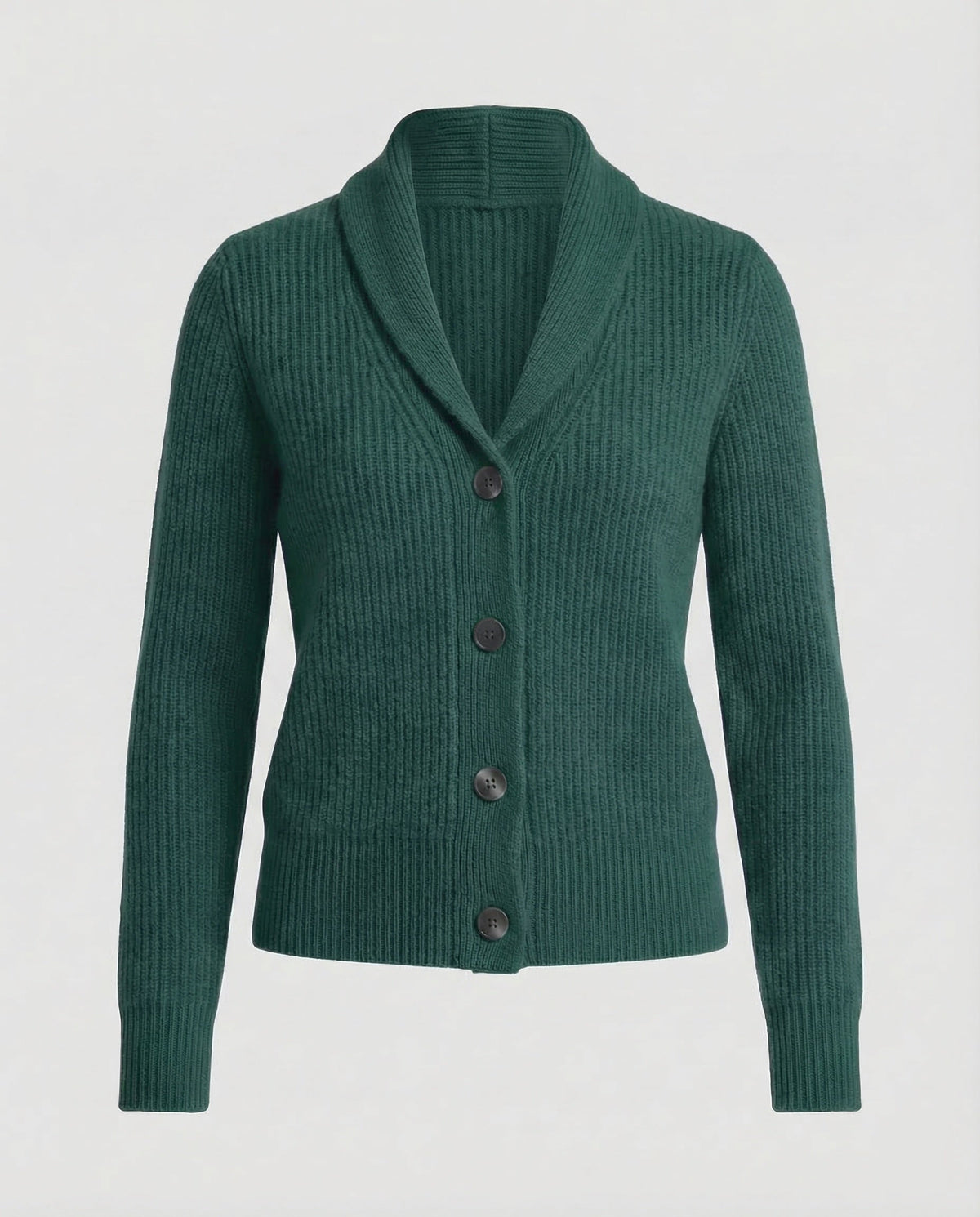 Women’s Knit Cardigan with Lapel Collar