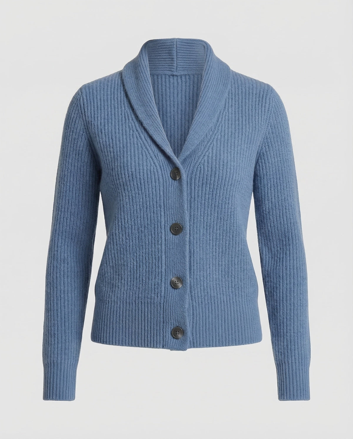 Women’s Knit Cardigan with Lapel Collar